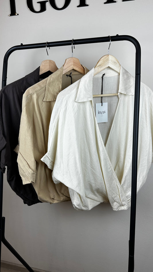 Wickelbluse supersoft