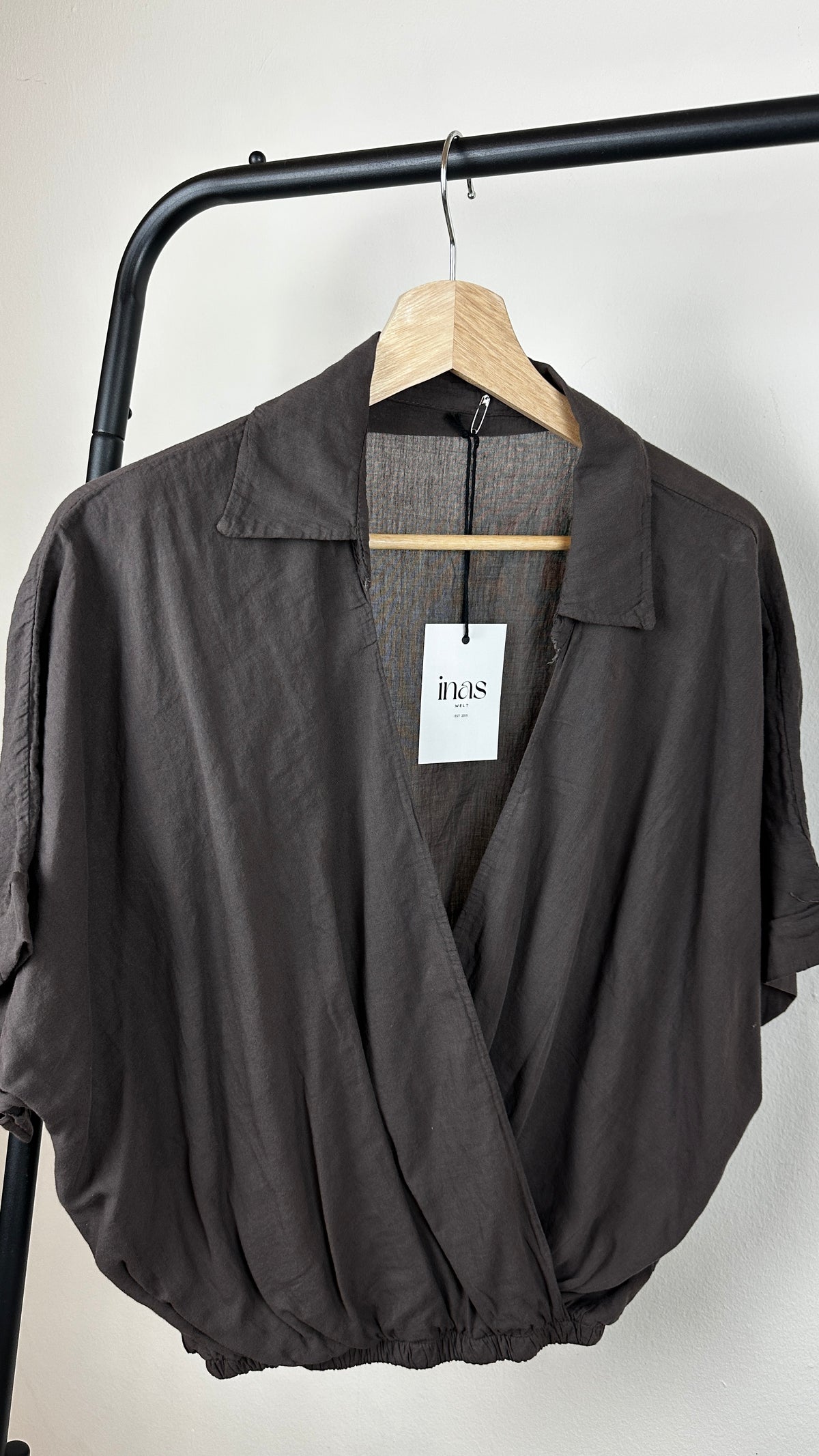 Wickelbluse supersoft