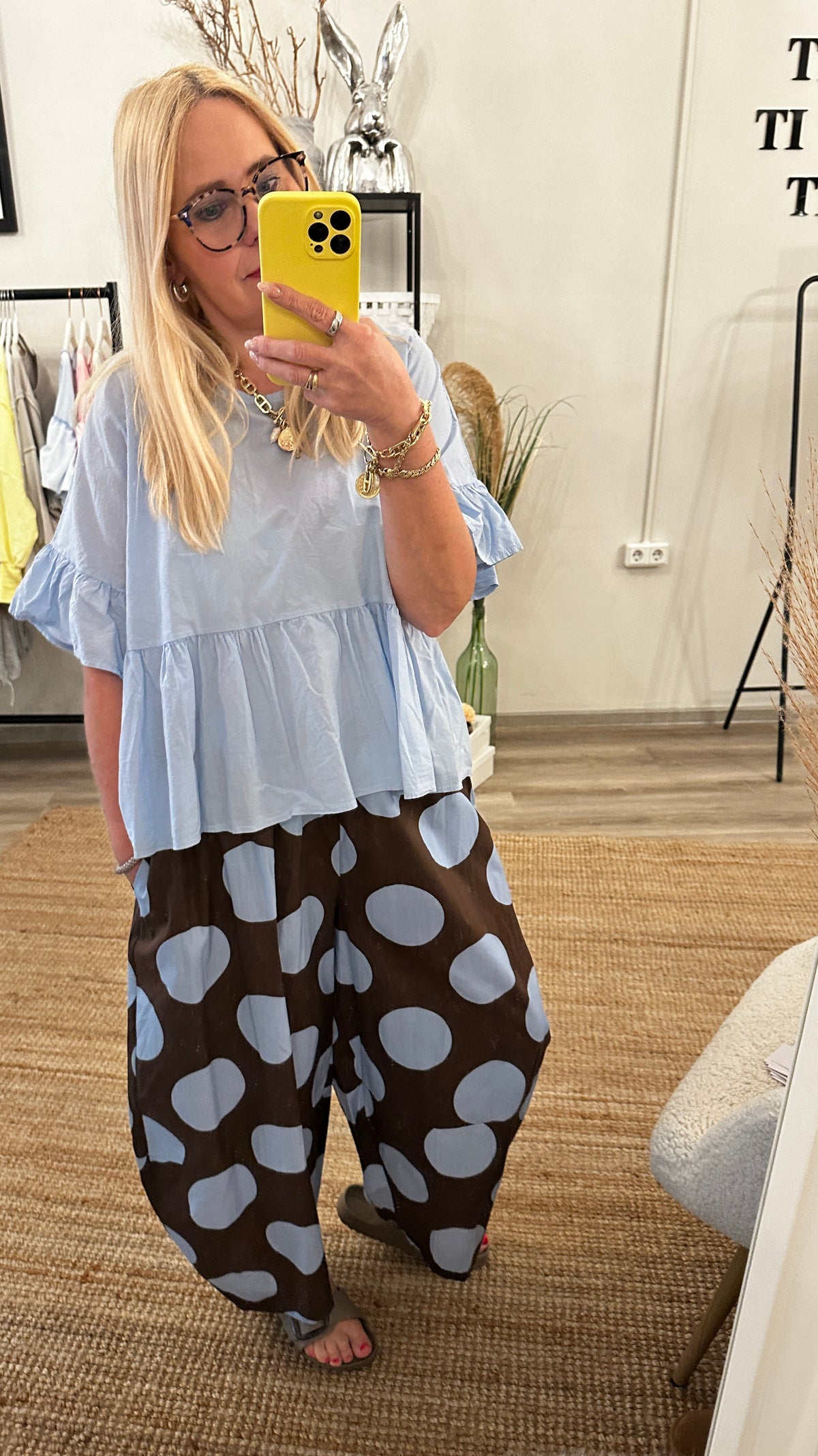 Shirt HANNA mit Volants