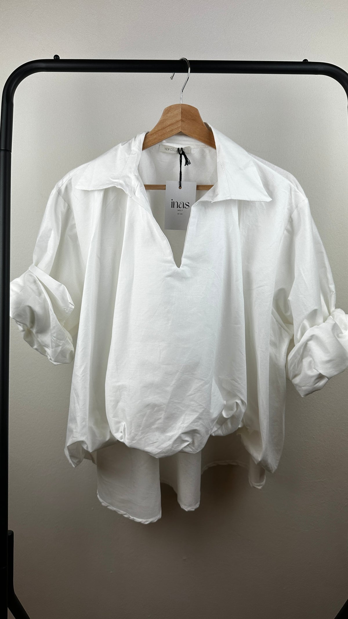 Coole Baumwollbluse Bubble
