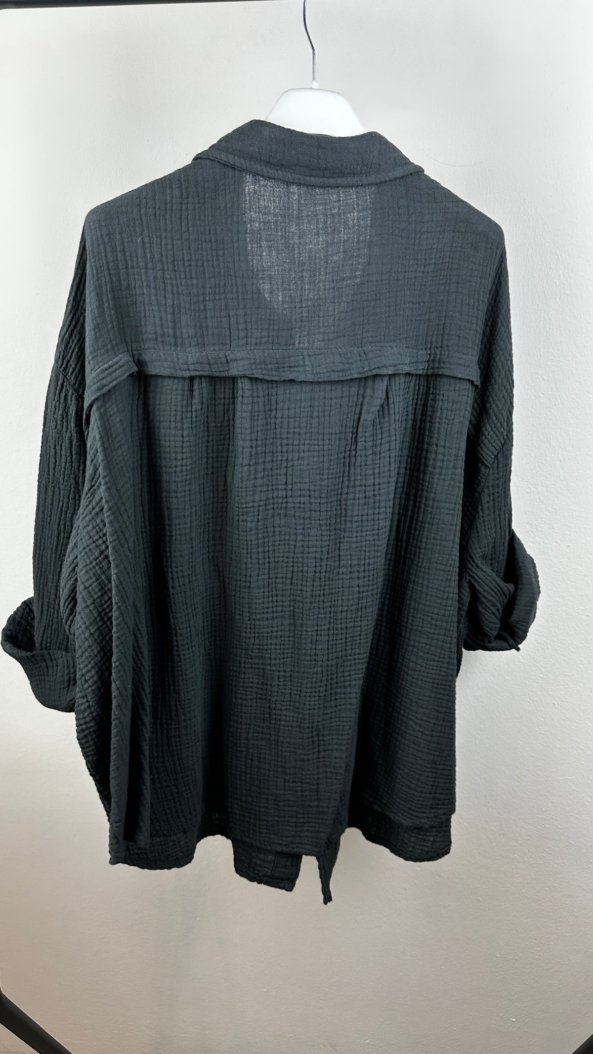 Musselin Hemdbluse