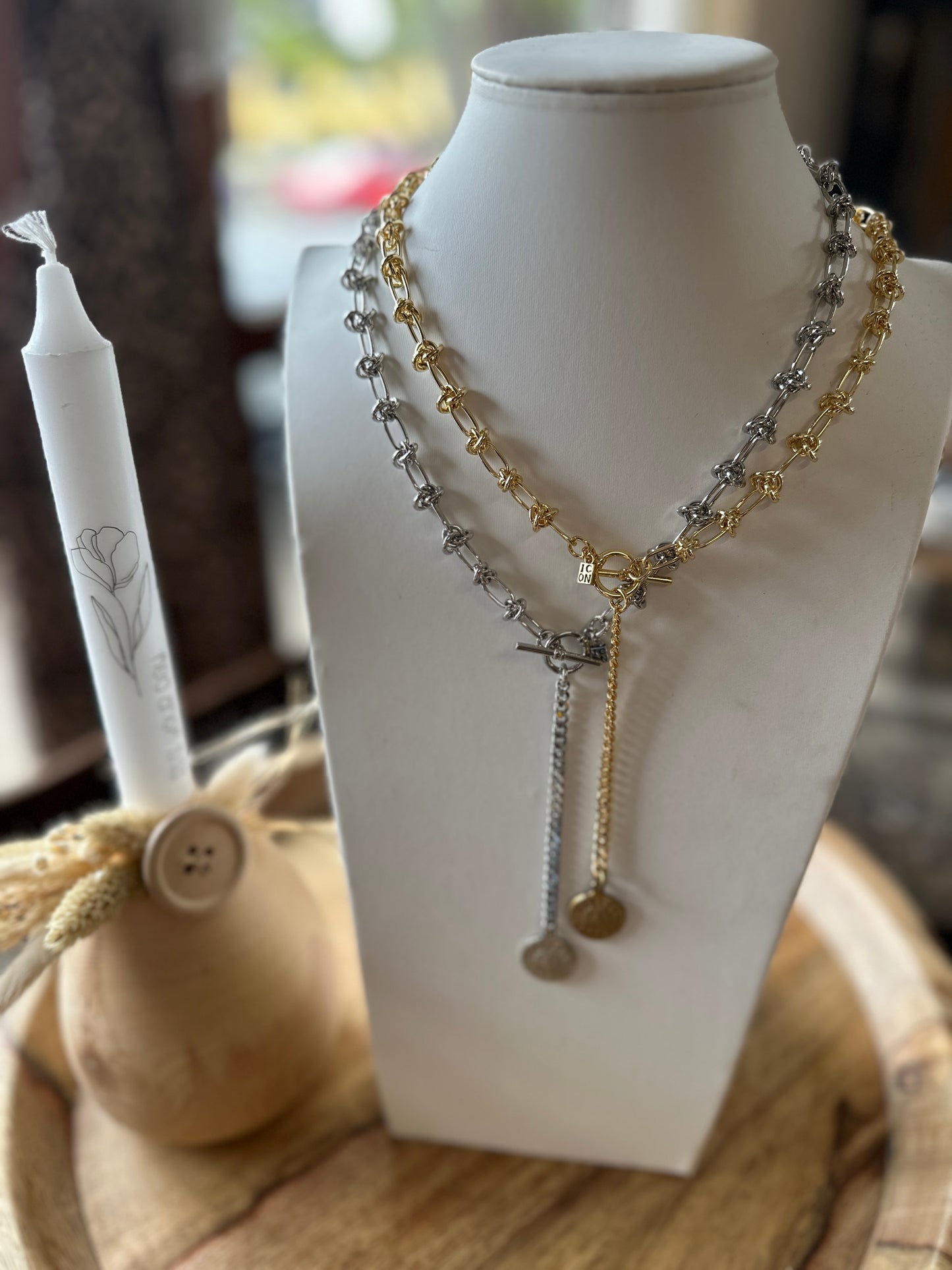 ICON Y-Kette Knots & Coin