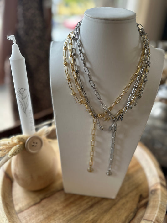 ICON PEACE  Long Double Chain