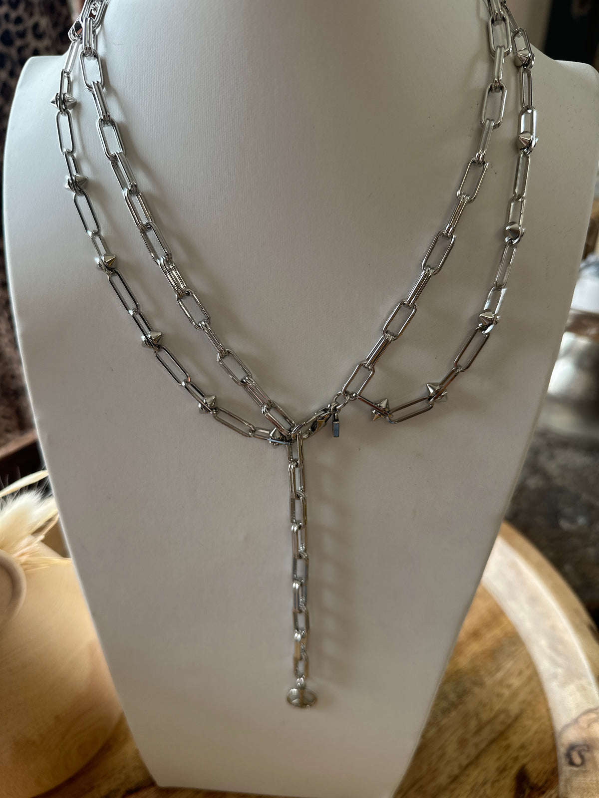 ICON PEACE  Long Double Chain
