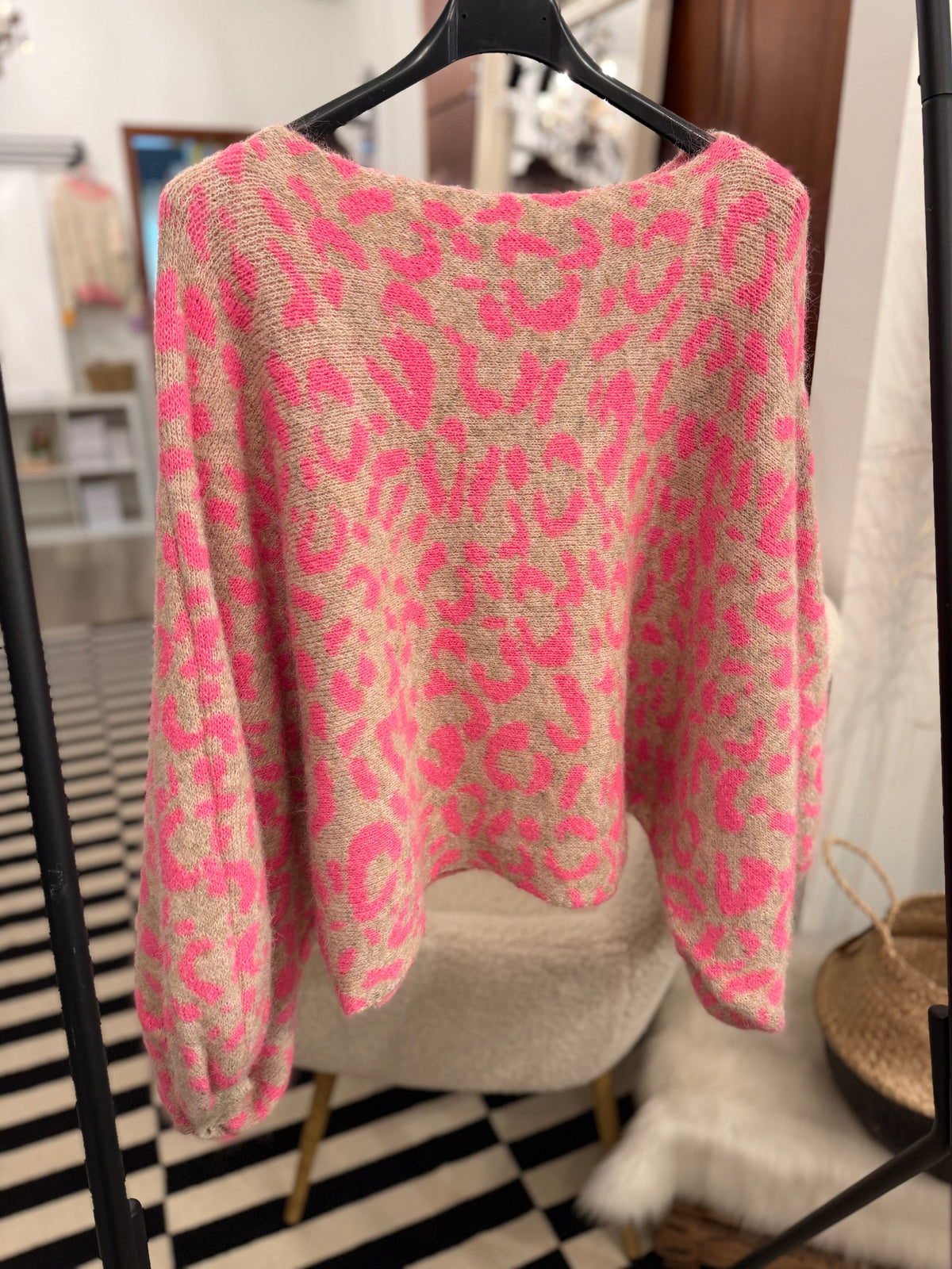 Stricksweater Pink Panther