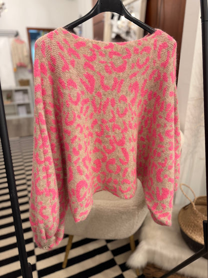 Stricksweater Pink Panther