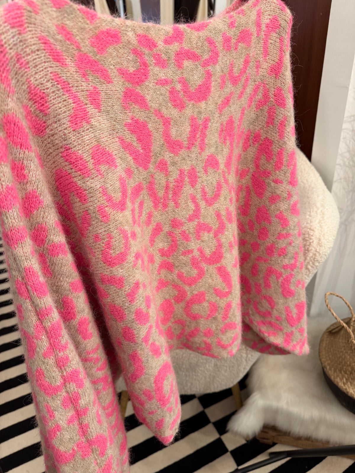 Stricksweater Pink Panther