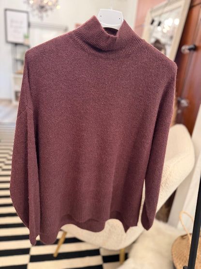 Alpaca Stehkragenpullover