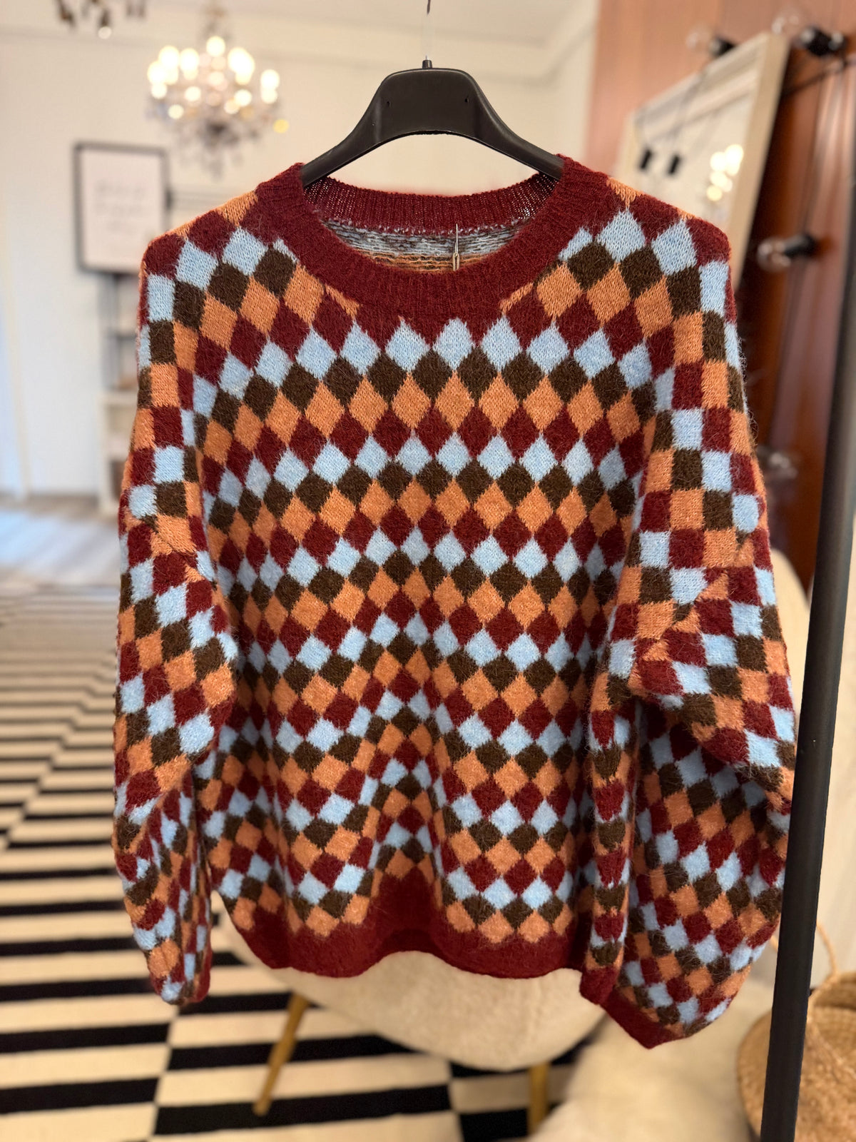 Harlekin Herbstpullover