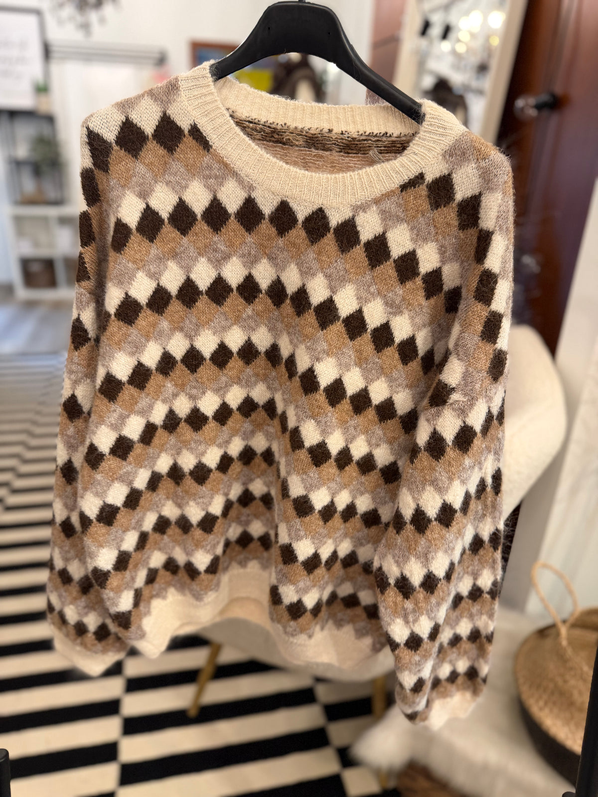 Harlekin Herbstpullover