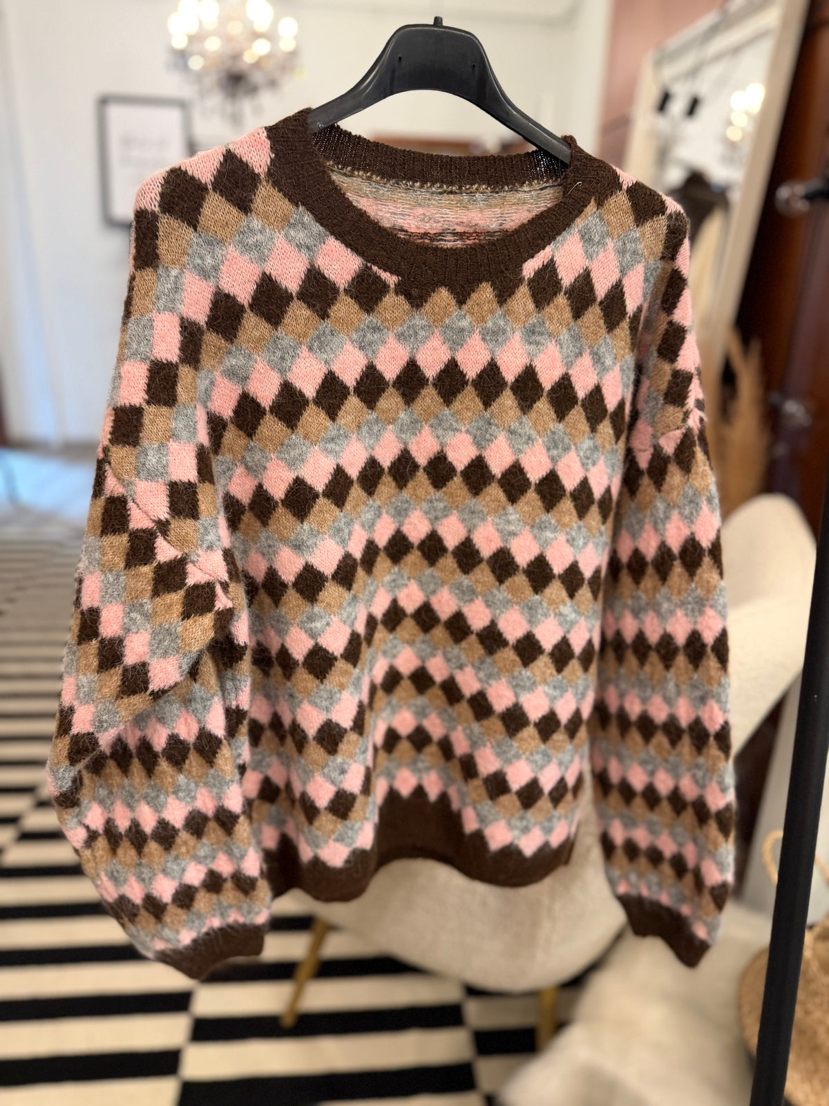 Harlekin Herbstpullover