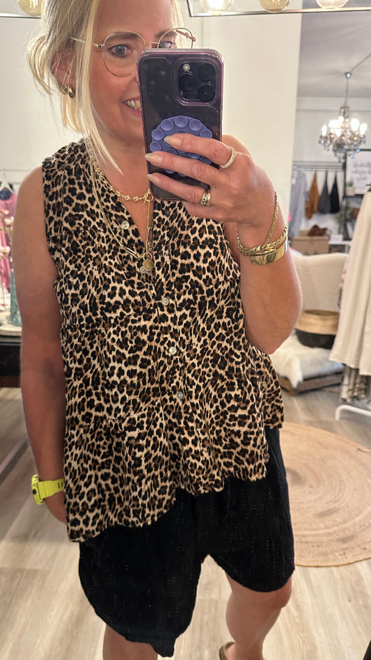 Leo Bluse ärmellos