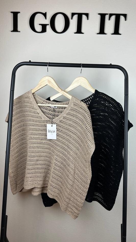 Crochet V-Shirt