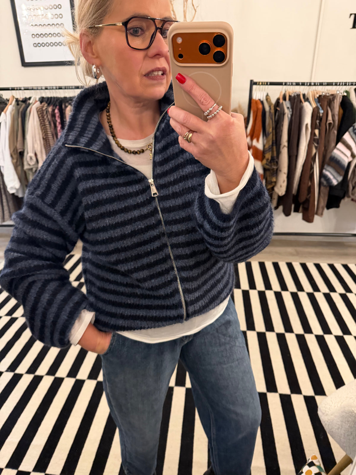 Zippercardigan EDO