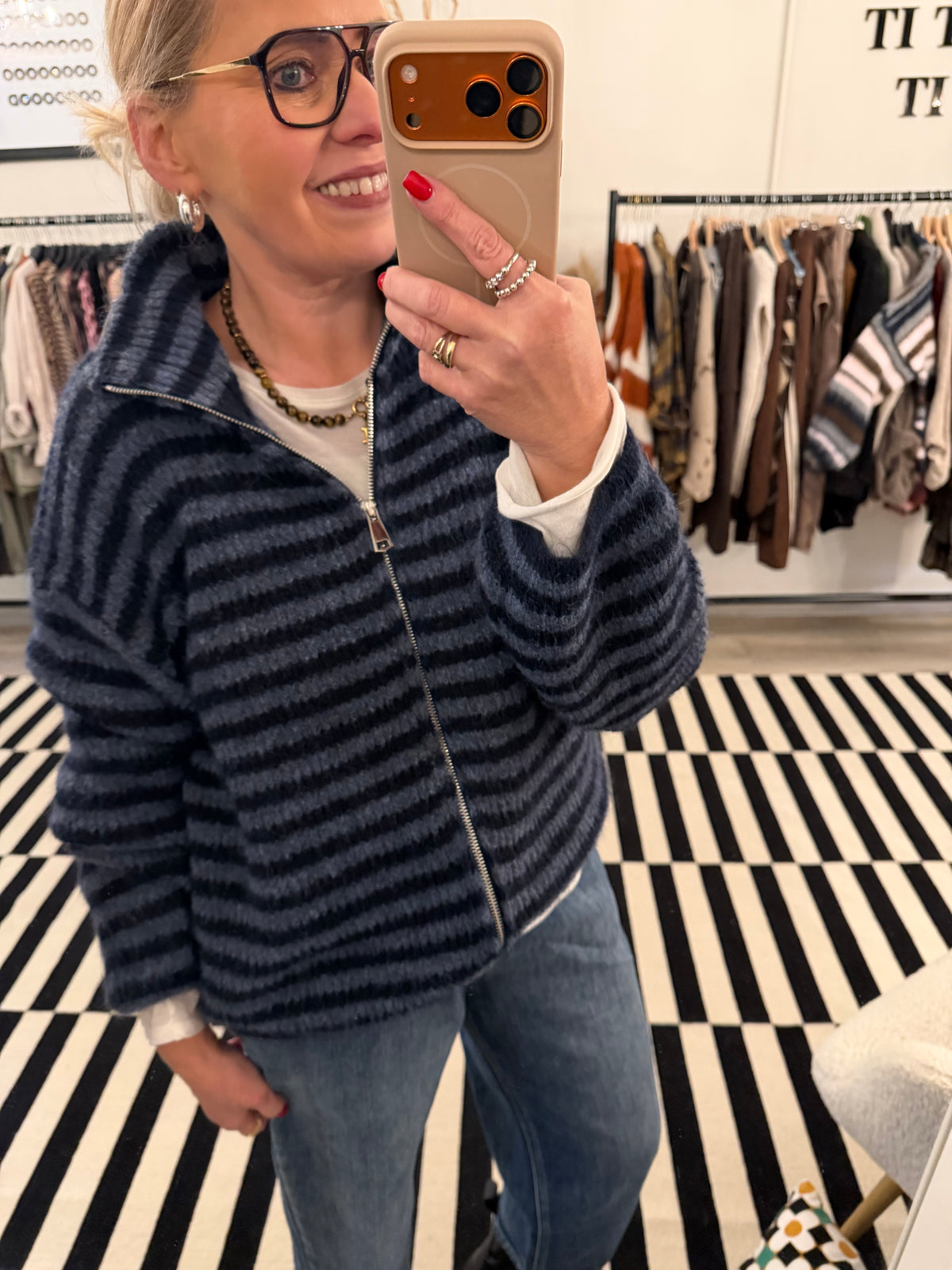 Zippercardigan EDO