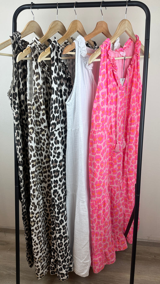 Musselin Sommerkleid Leolove