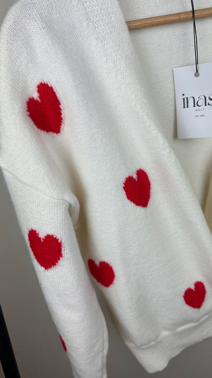 Wickelcardigan Heart