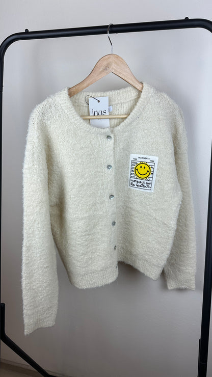 Boucle Cardigan Smiley