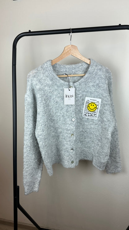 Boucle Cardigan Smiley