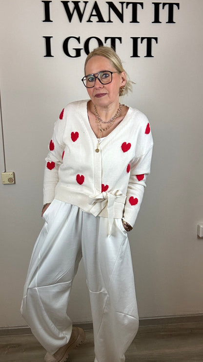Wickelcardigan Heart