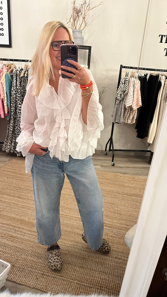Volantbluse Cool Romantic