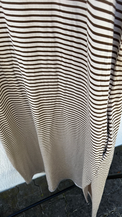 T-Shirt Kleid geringelt