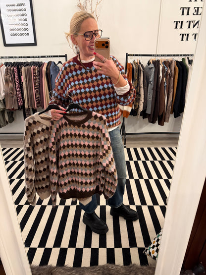 Harlekin Herbstpullover