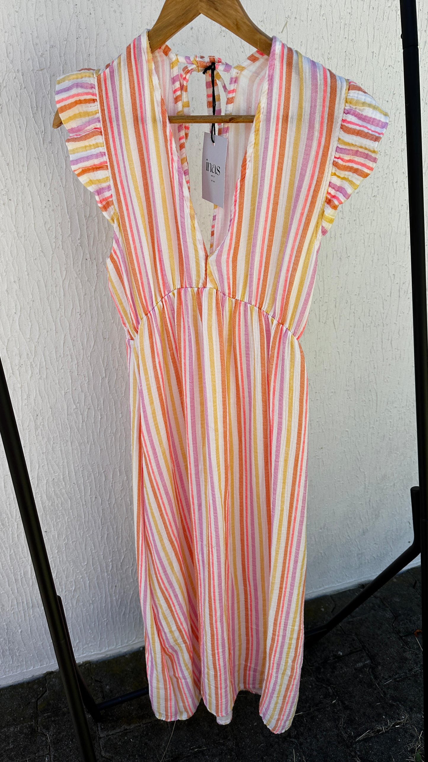 Musselin Sommerkleid Multicolor