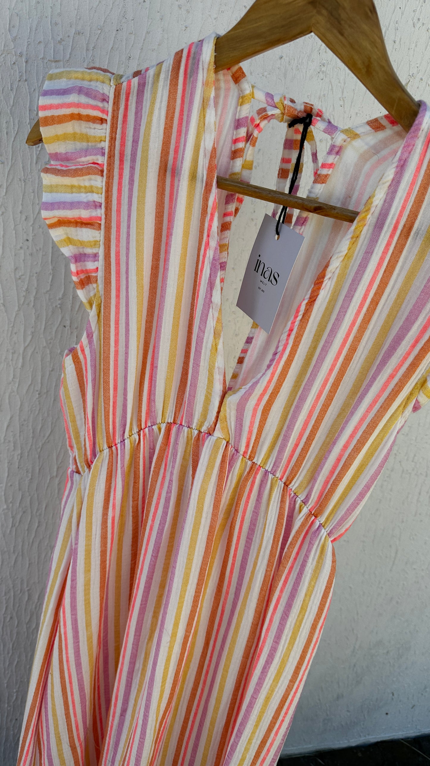Musselin Sommerkleid Multicolor