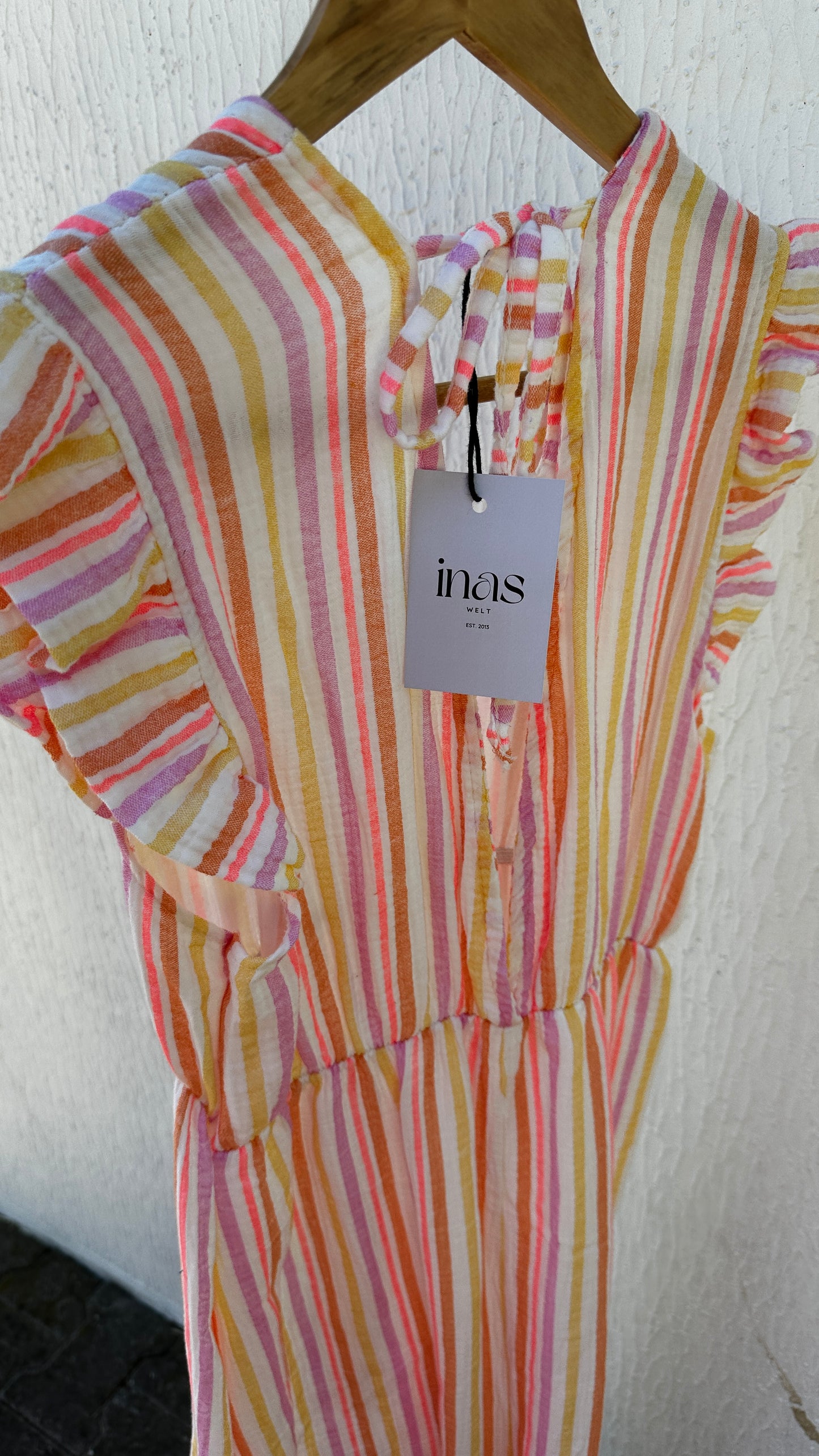 Musselin Sommerkleid Multicolor