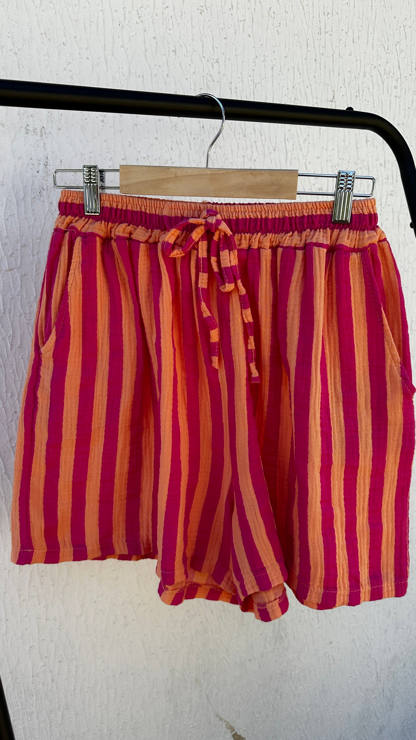 Musselinshorts Bloody Orange