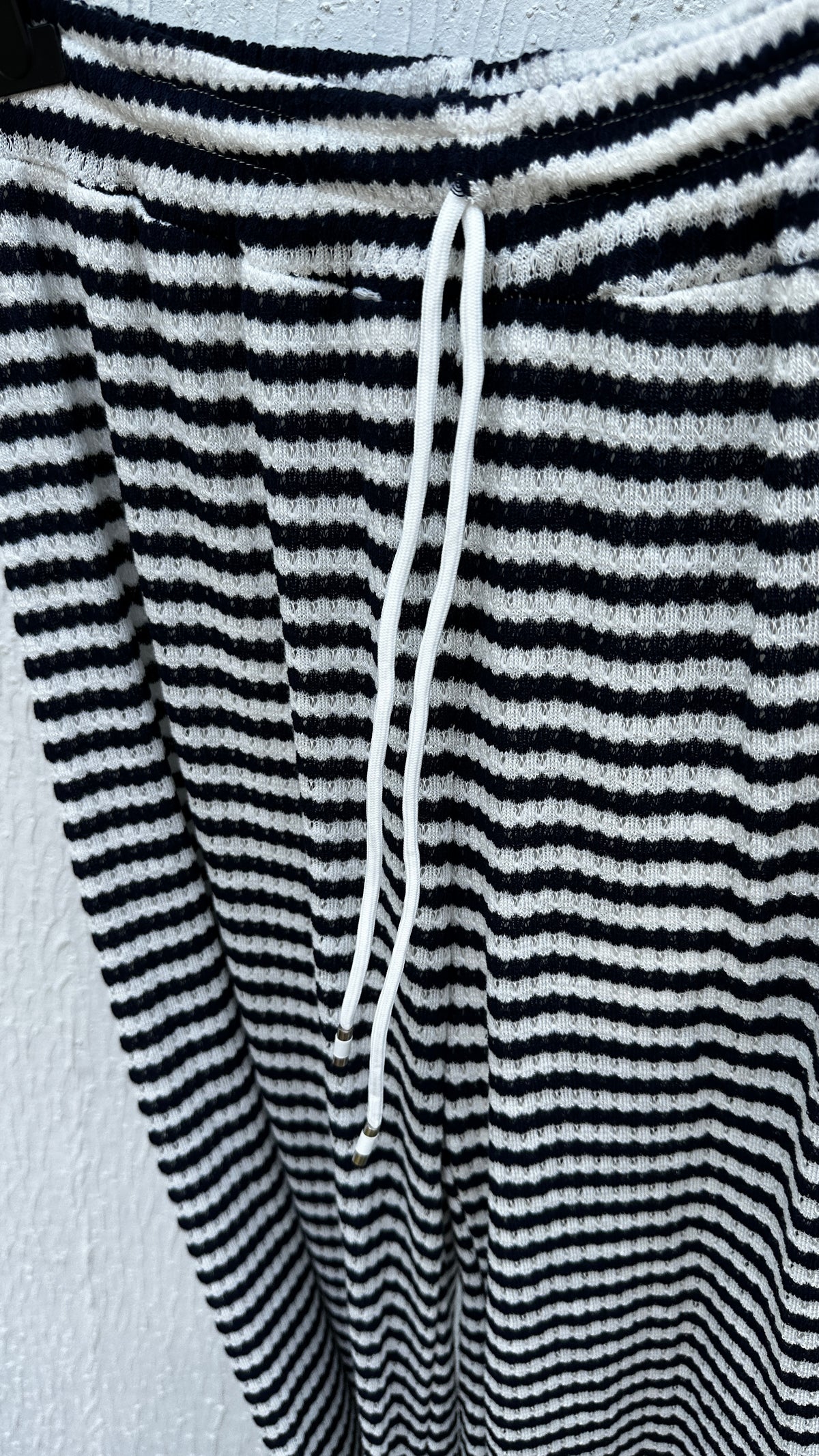 Sommerstrickhose geringelt
