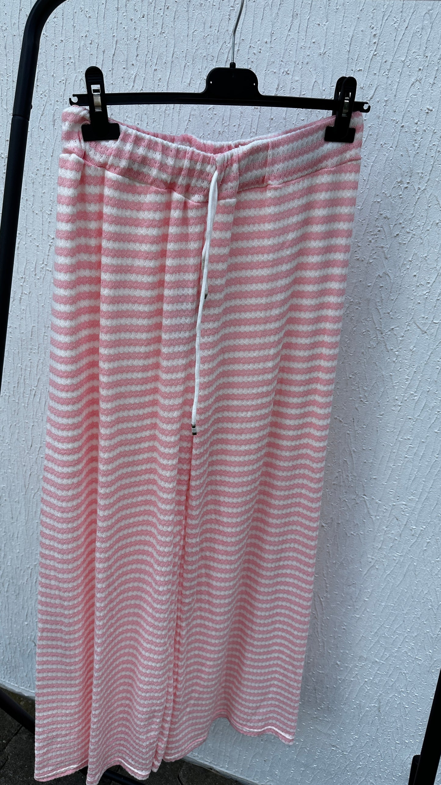 Sommerstrickhose geringelt