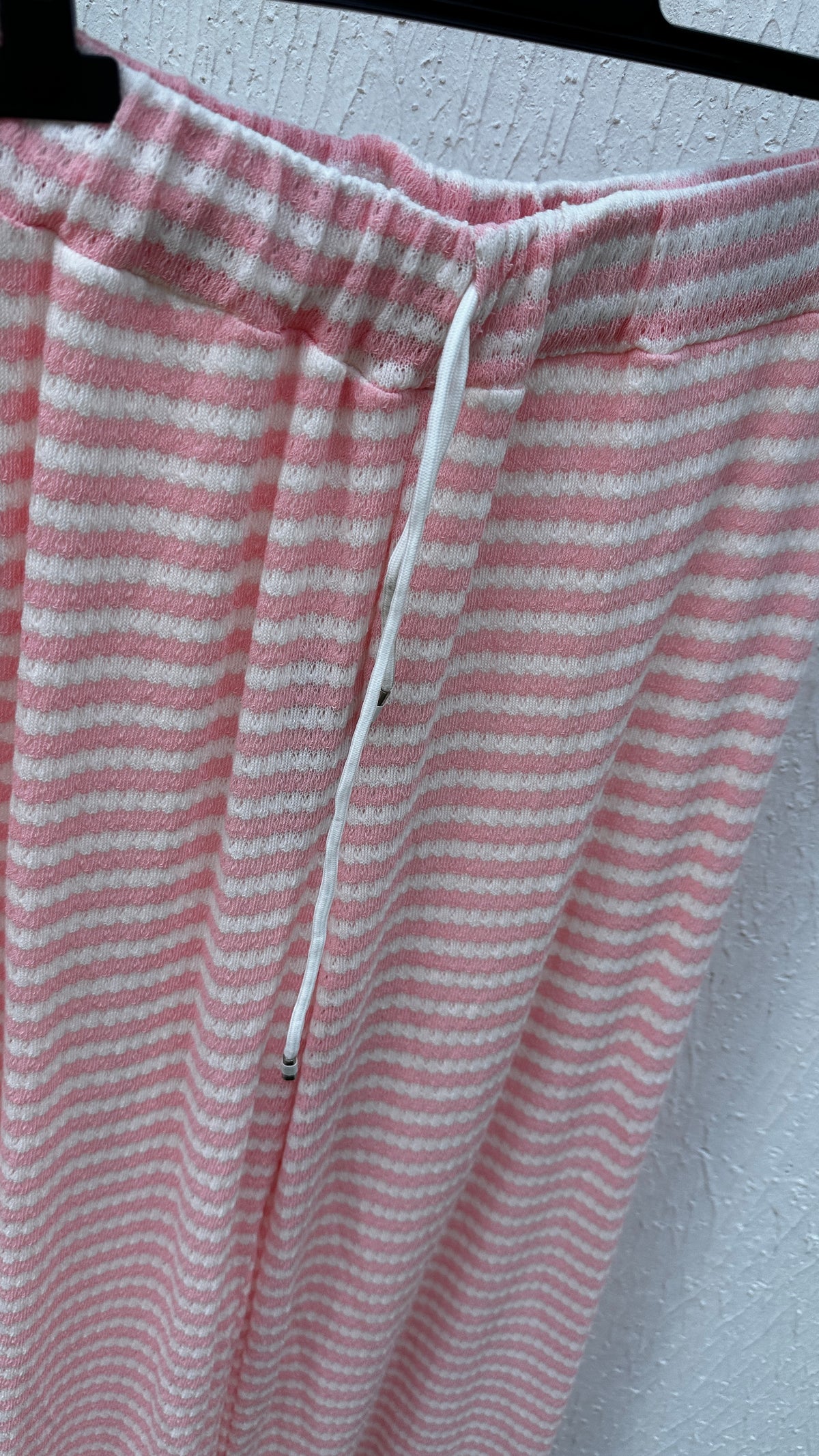 Sommerstrickhose geringelt