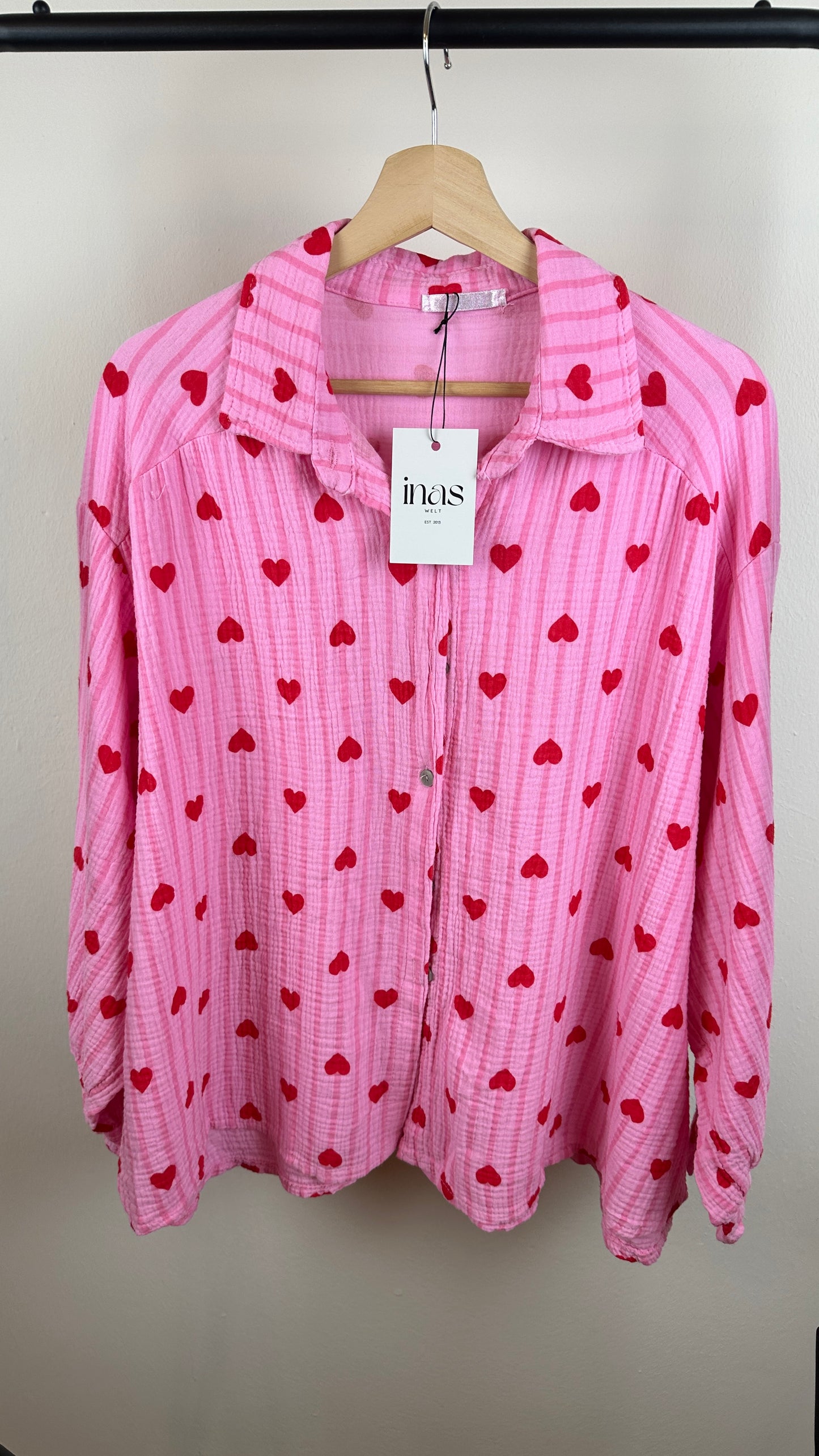Musselinbluse Herzi