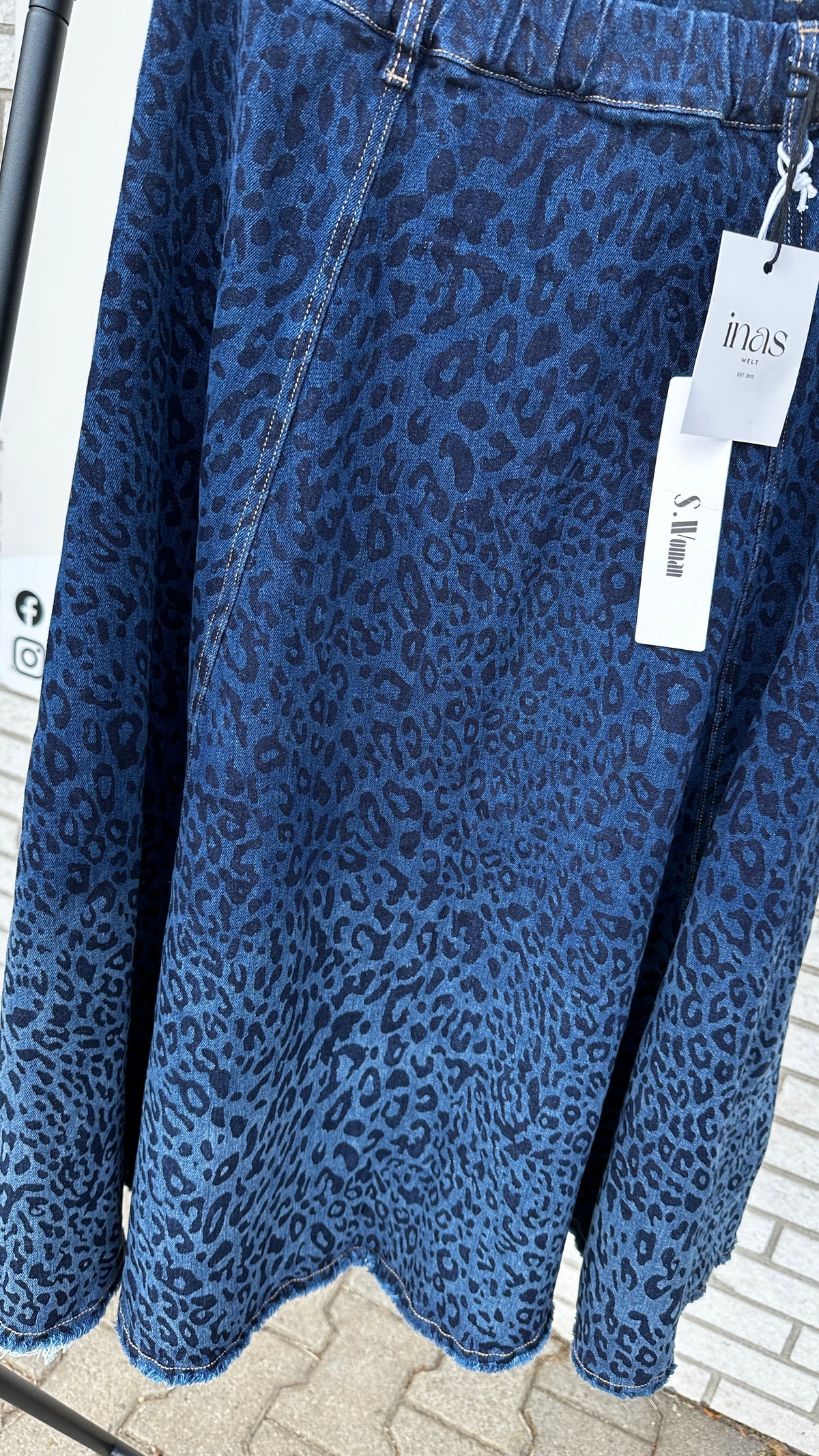 Jeansrock Leo