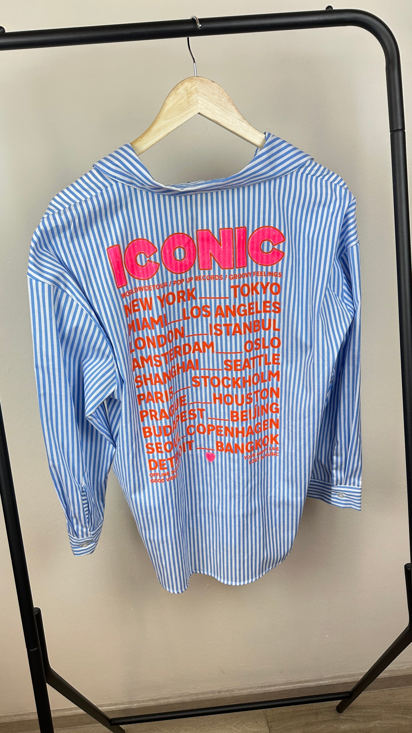 Streifenbluse LA  & ICONIC