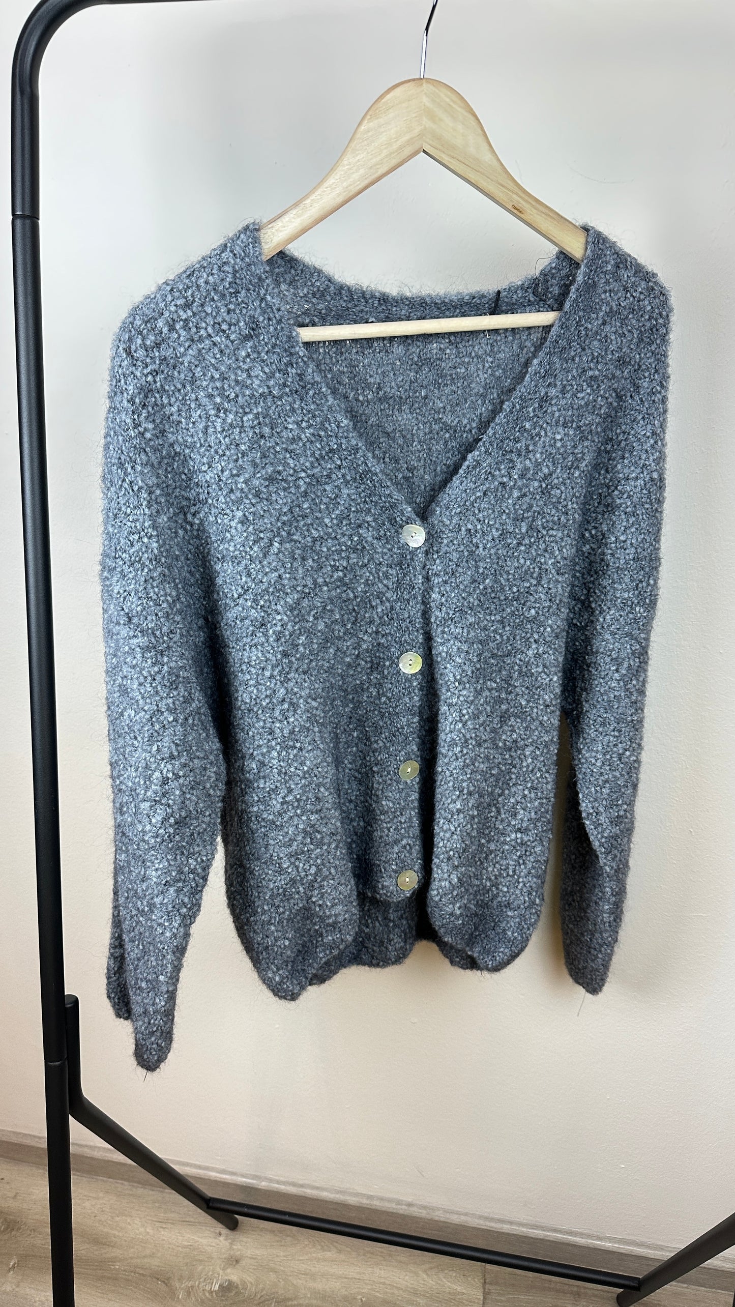 Kid Mohair Cardigan