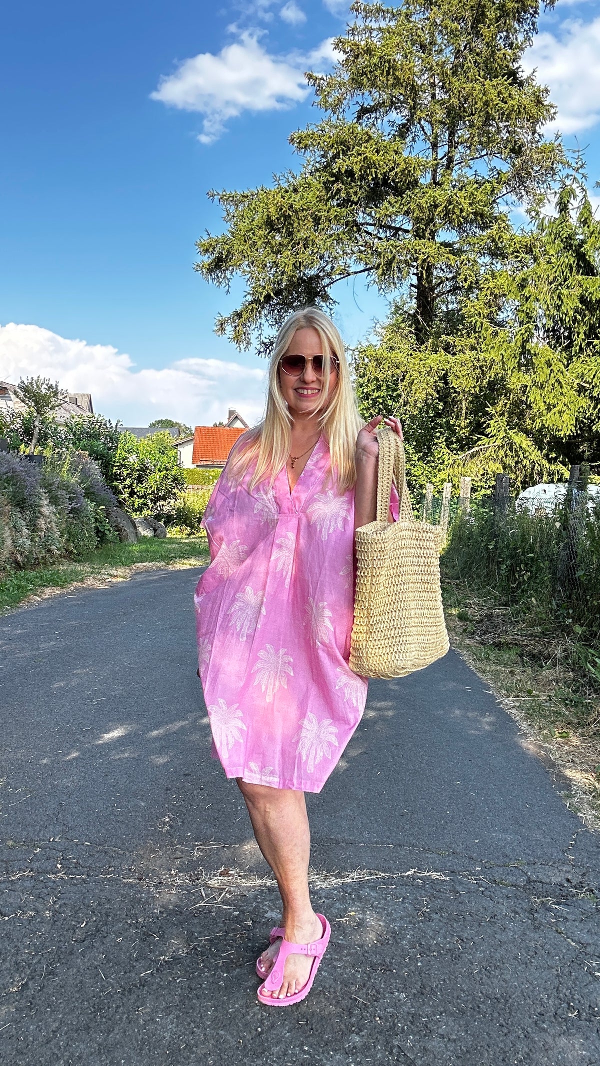 Strandkleid  Miami Rosa