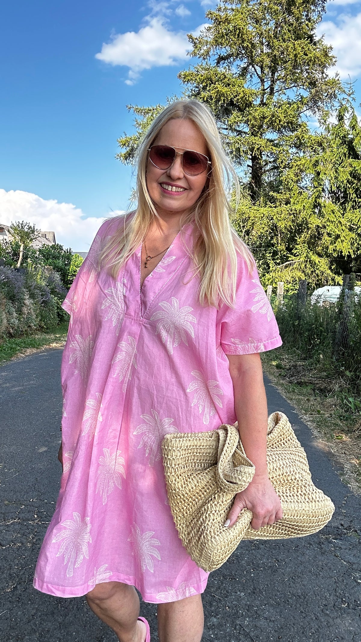 Strandkleid  Miami Rosa