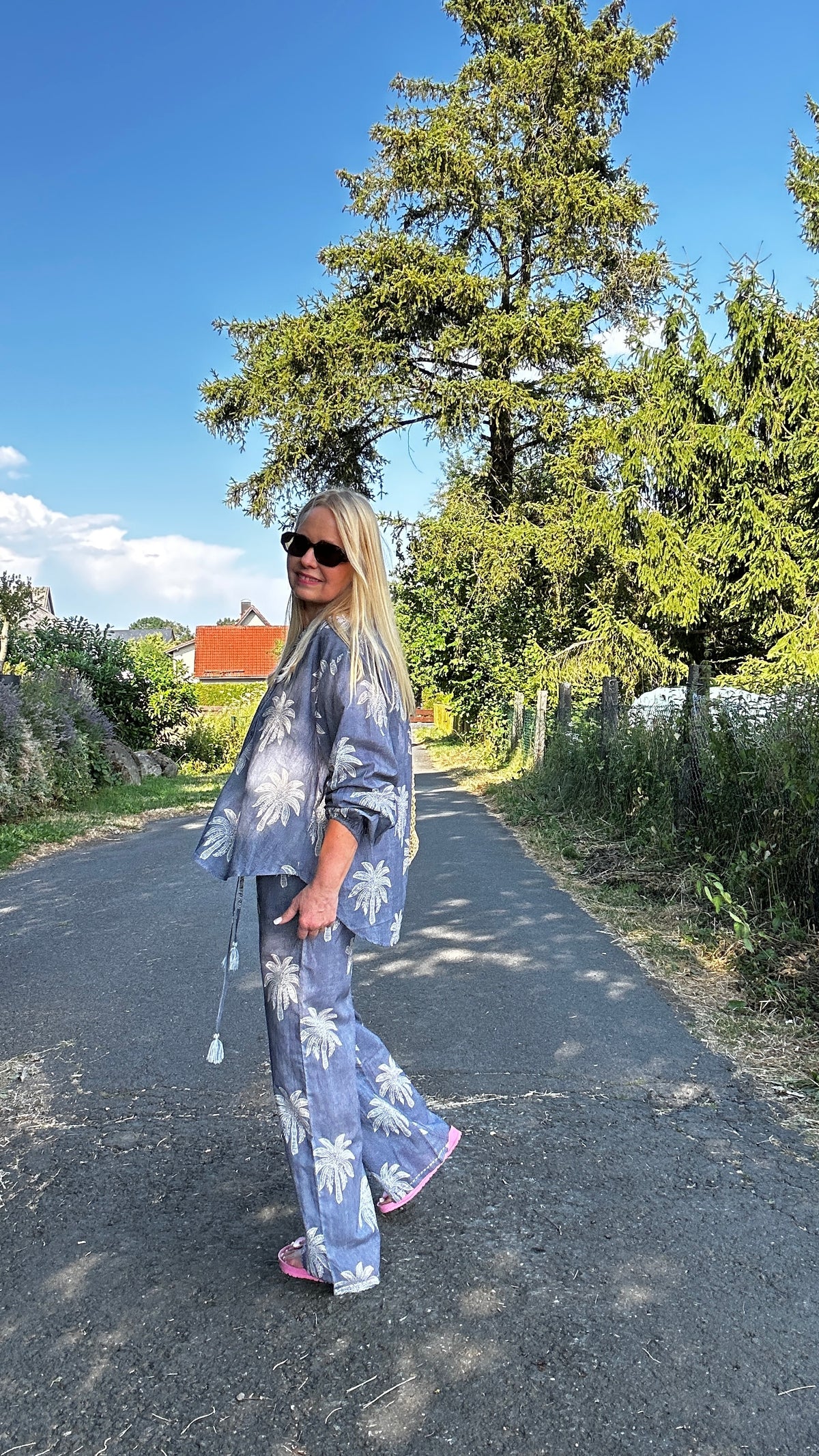 Zweiteiler Miami Jeansblau