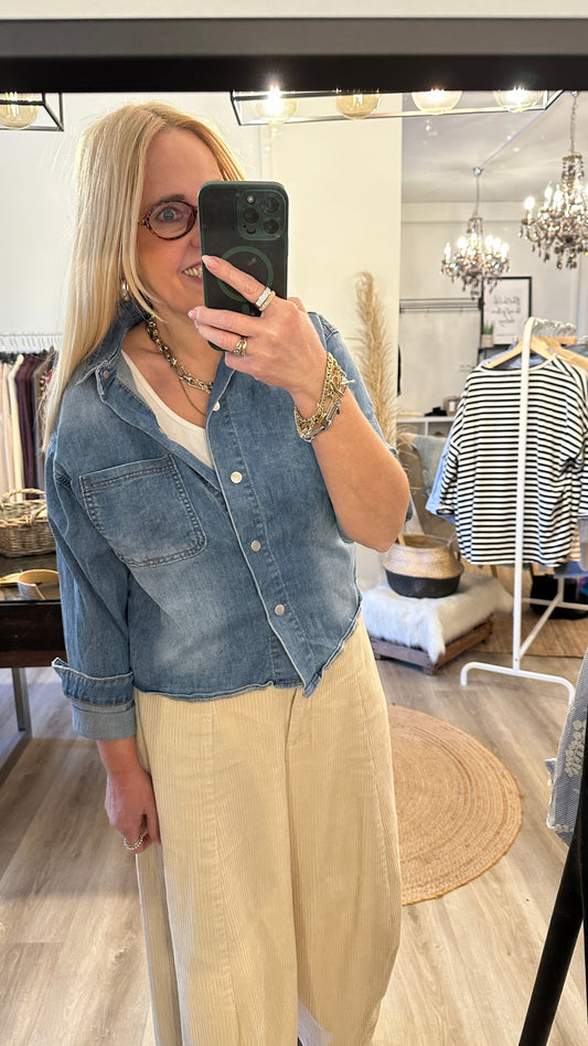 Jeans Hemdbluse LOLA