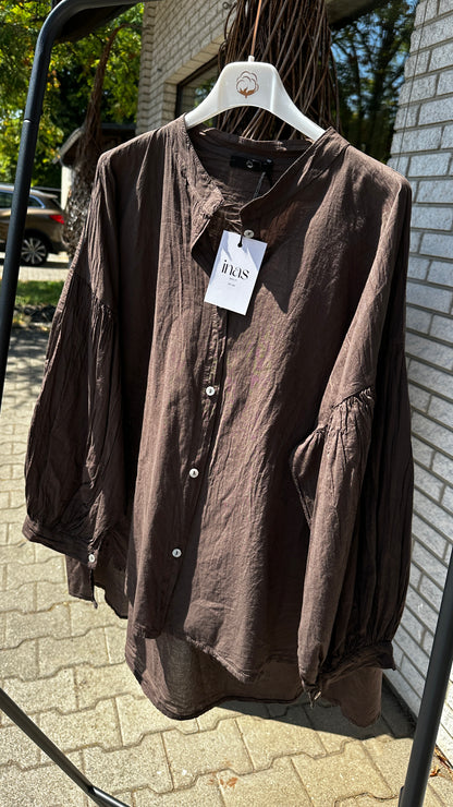 Baumwollhemdbluse Amy