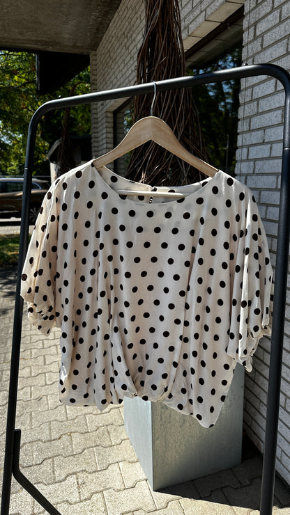 Pünktchenbluse