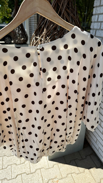 Pünktchenbluse