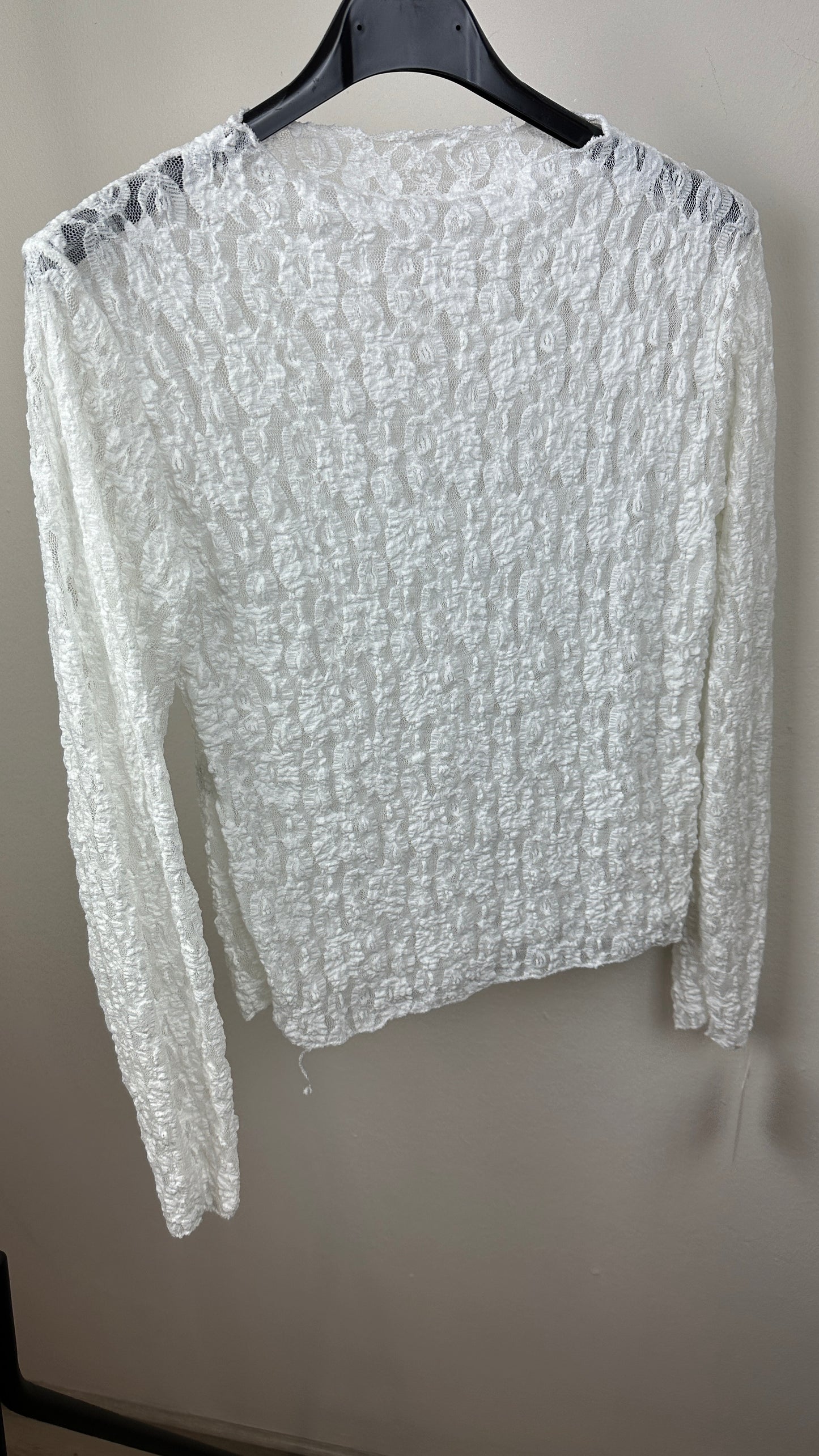 Spitzen Langarmshirt