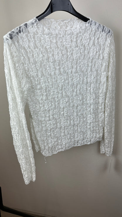 Spitzen Langarmshirt