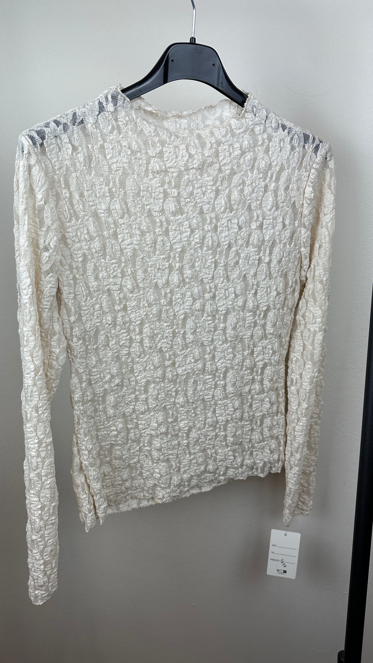 Spitzen Langarmshirt