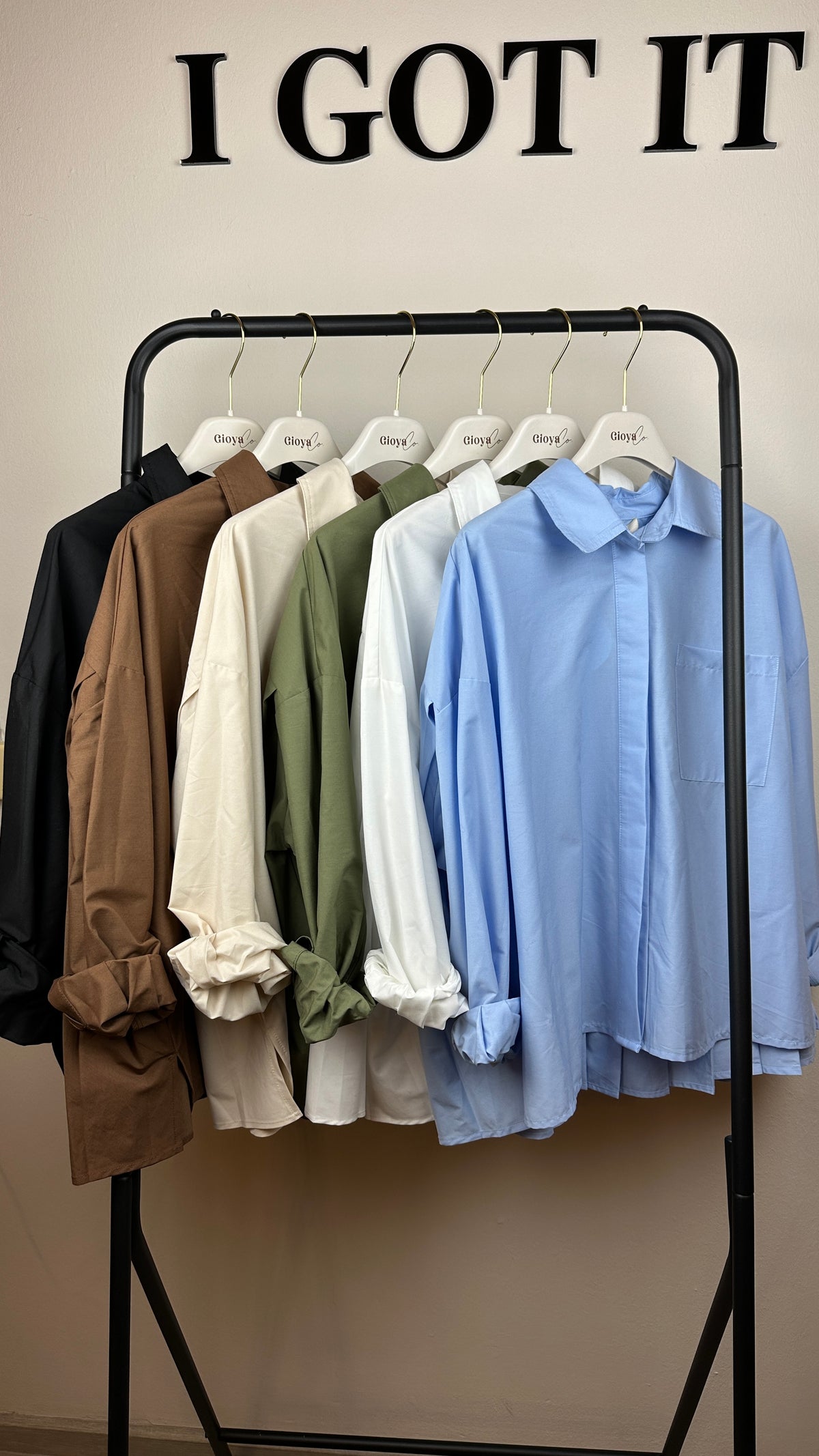 Faltenbluse GIOYA
