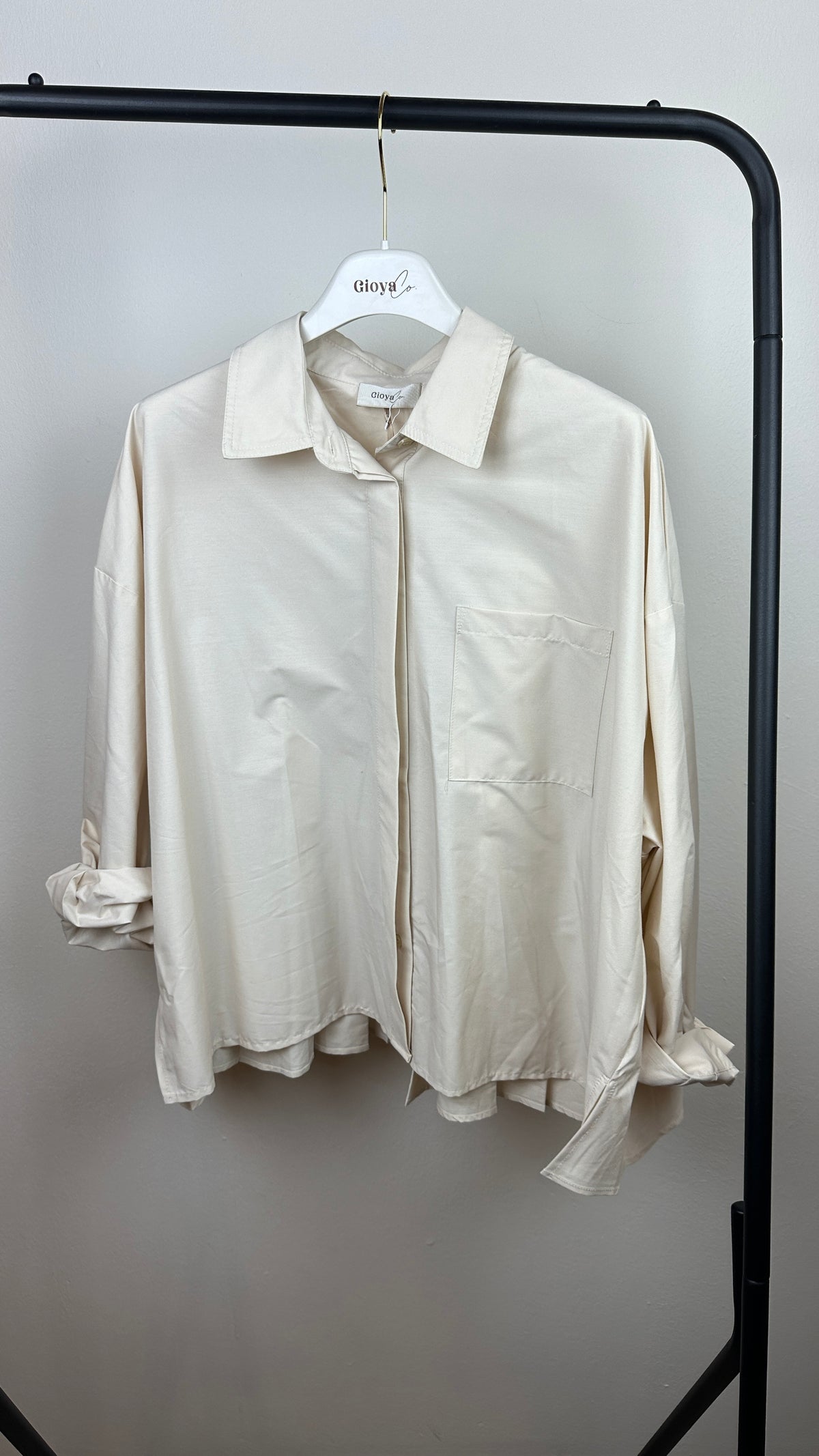 Faltenbluse GIOYA